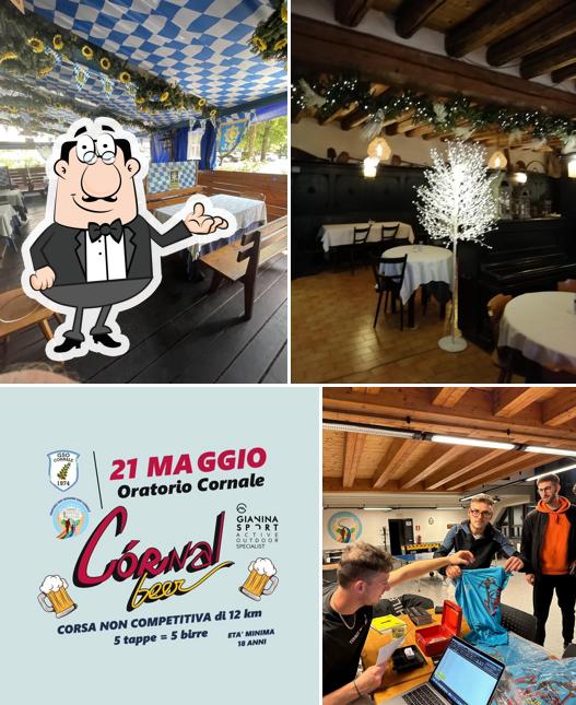 Gli interni di Cornale