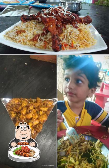 Food at BABAI restaurant