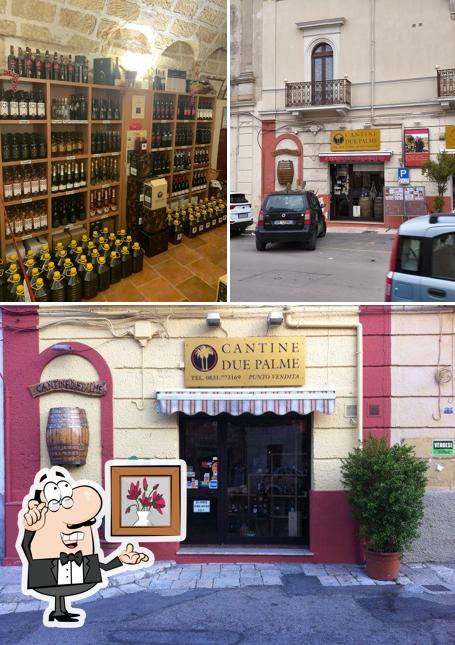Gli interni di Enoteca Mesagne di Giancarlo e Daniele De Cillis
