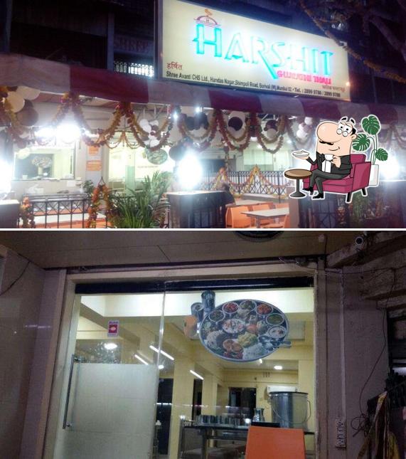 The interior of Harshit