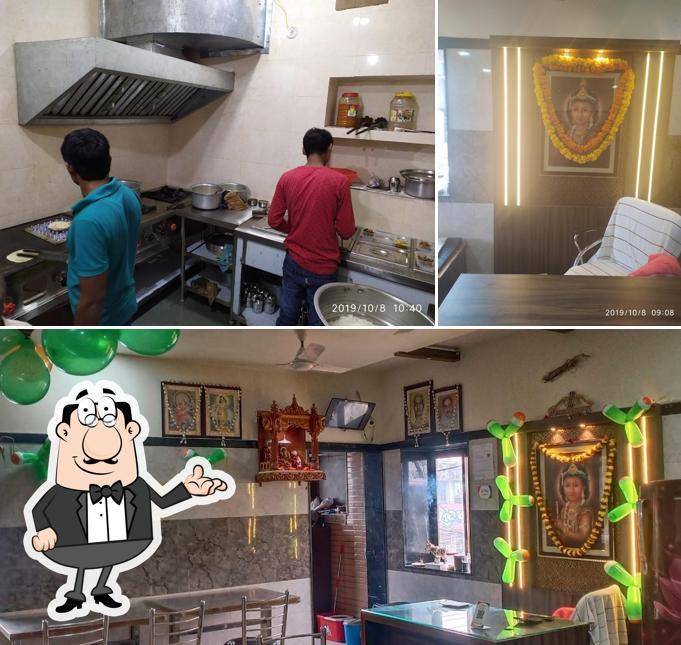 The interior of High Class Marwari Bhojanalaya