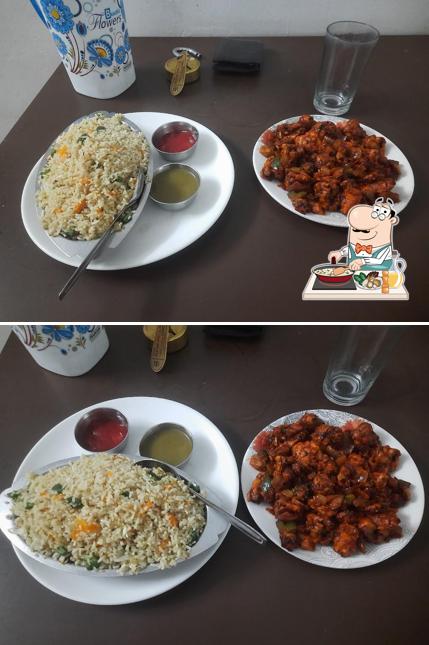 Fried rice at Hotel New Hills BAR,RESTAURANT,LODGE