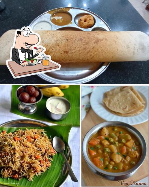 Food at IRCTC Vegetarian Refreshment Room