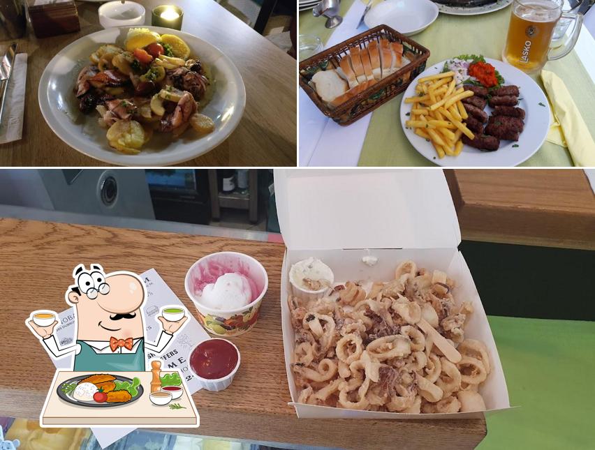 Calamari fritti al Konoba Koloseum