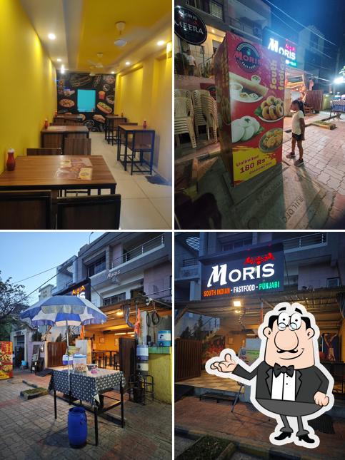 The interior of MORIS FAST FOOD