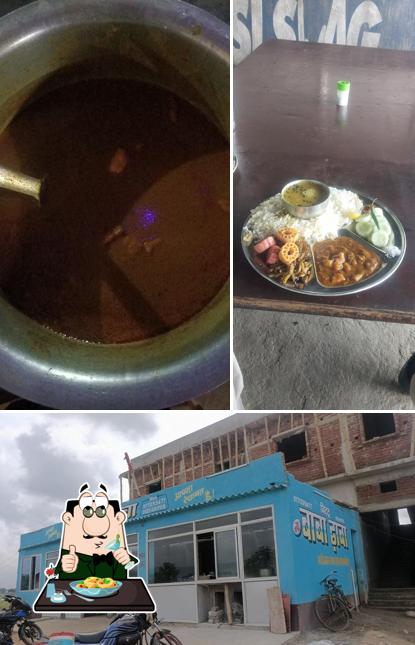 New Baba dhaba is distinguished by food and exterior
