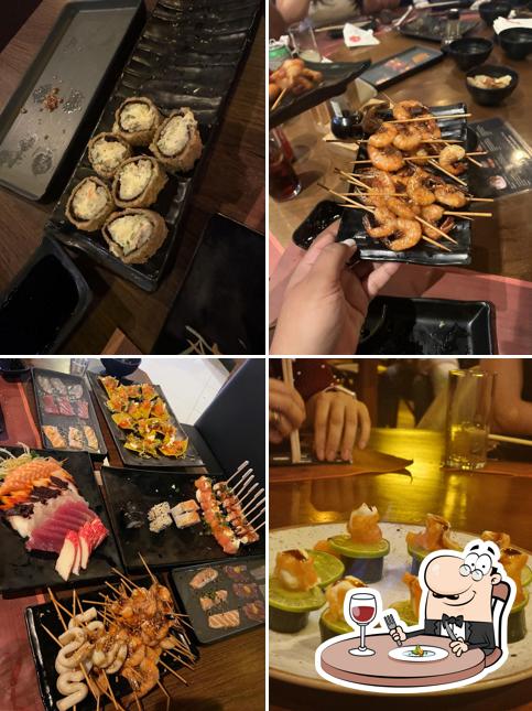 Comida em Sushi da Praça - Culinária Japonesa Parque Olímpico