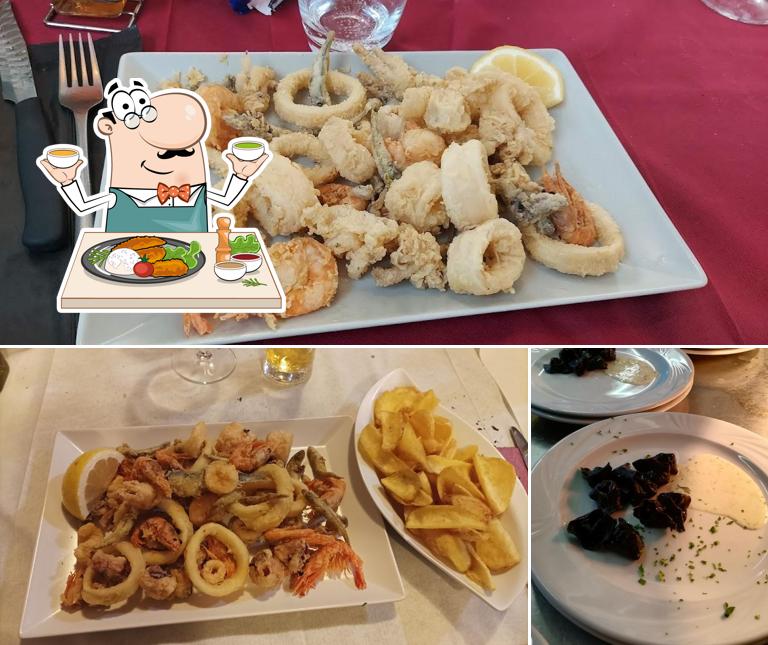 Calamari fritti al Vecia Società