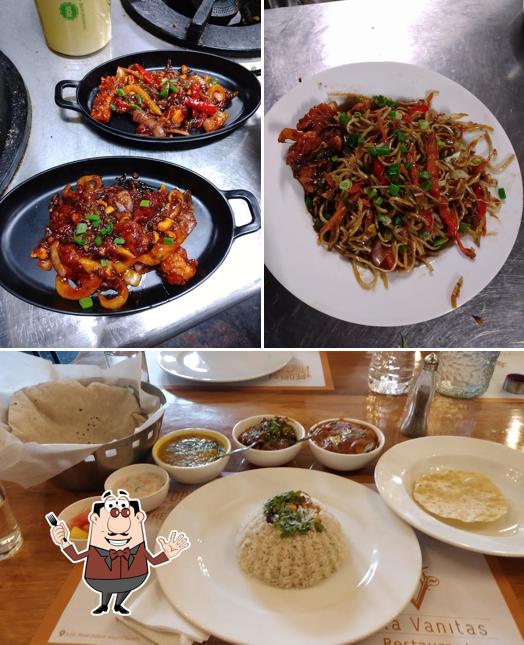 Food at Villa Vanitas