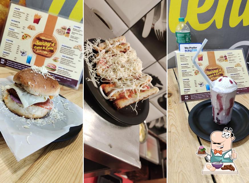 Sunnys Cake And Cafe offers a selection of desserts