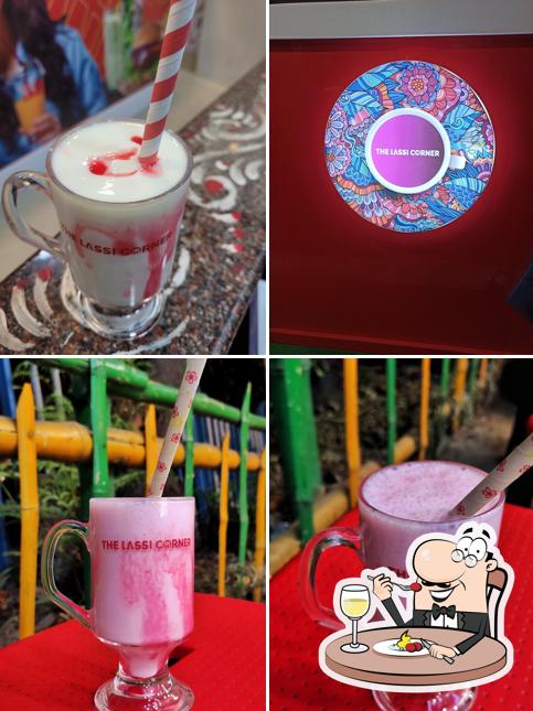Food at The Lassi Corner