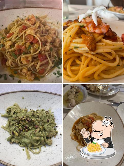 Spaghetti alla carbonara al Al Mazarì Restaurant