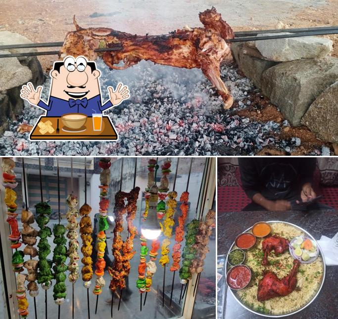 Food at Arabian Restaurant