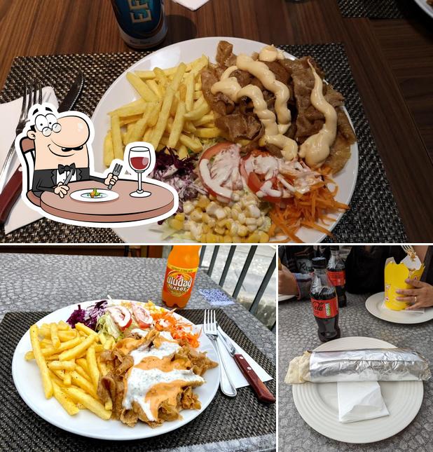 La cibo e bevanda del ristorante