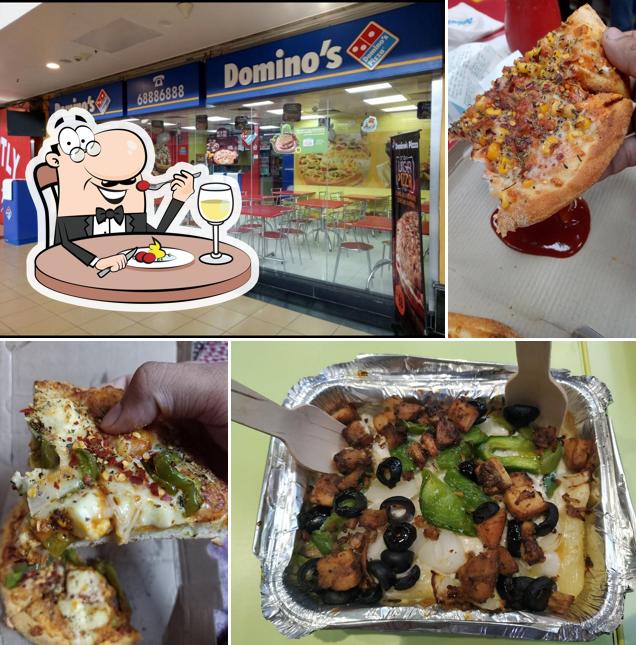Food at Domino's Pizza The Great India Place, Noida