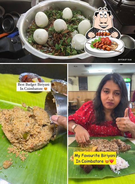 Food at Geetha Restaurant