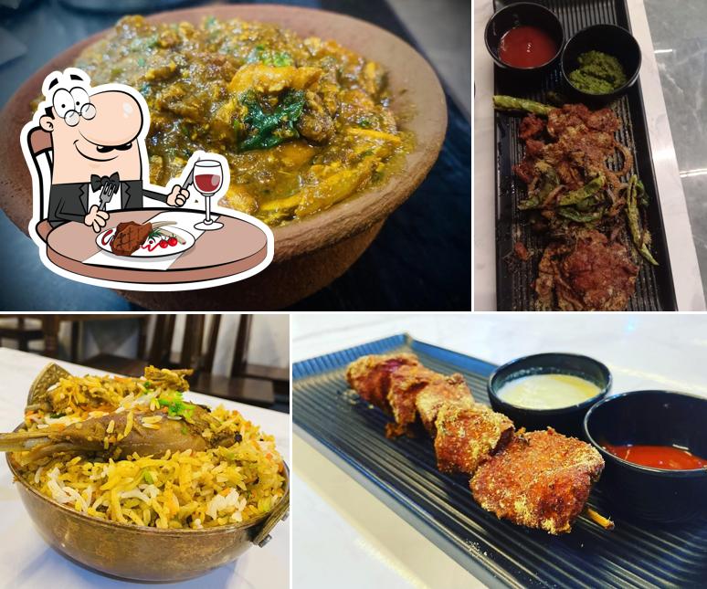 Pick meat dishes at Madrasi Handi Restaurant