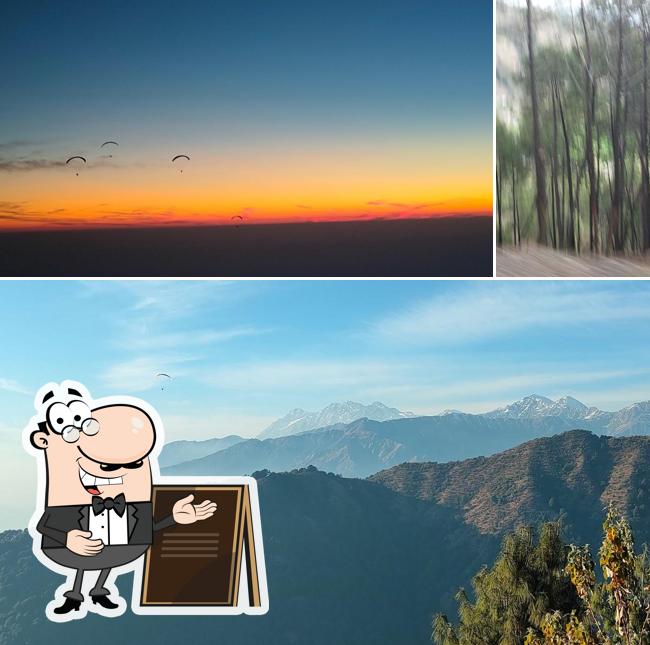 You can get some fresh air outside Magic' View (Tea @ Maggi)