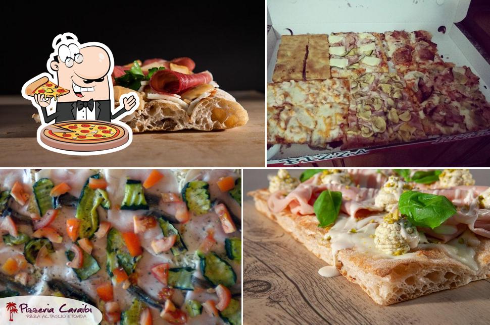 Scegli tra le svariate varianti di pizza