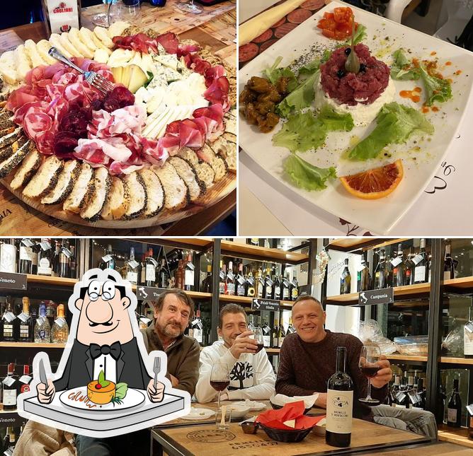 La immagine di cibo e esterno da Enoteca IN VIGNA PER TE