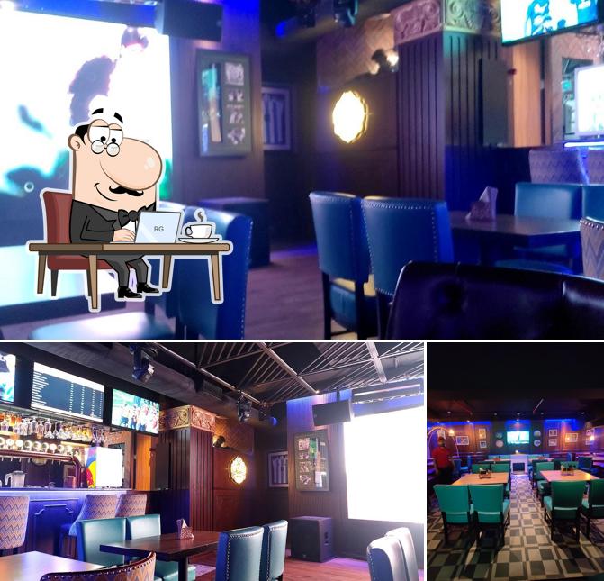 Check out how BBC Sports Lounge looks inside