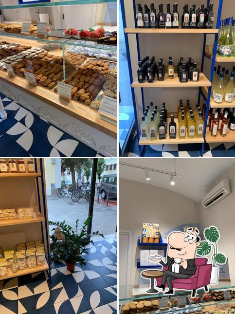 Gli interni di Bon Bons Pasticceria Dolci Sardi Alghero