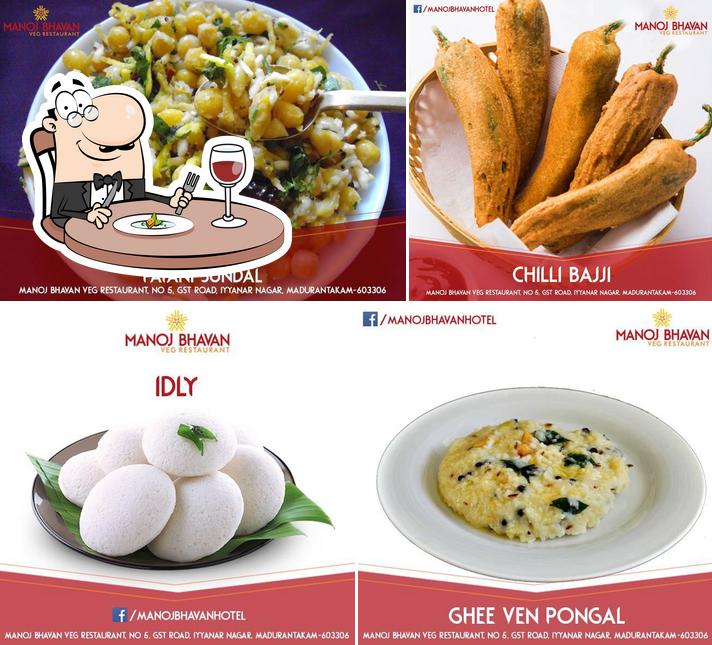Food at Manoj Bhavan Mamandur