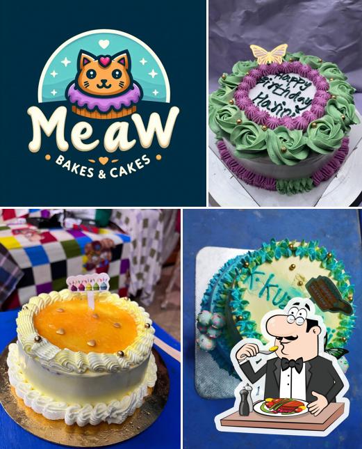 Food at Meaw Treats (Homemade Cakes)