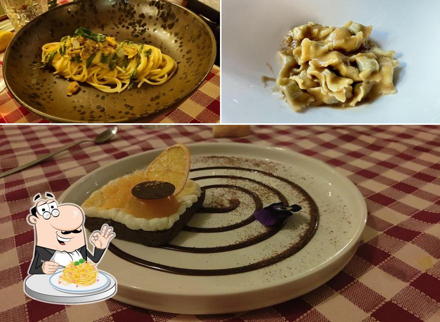 Spaghetti alla carbonara al Nevia