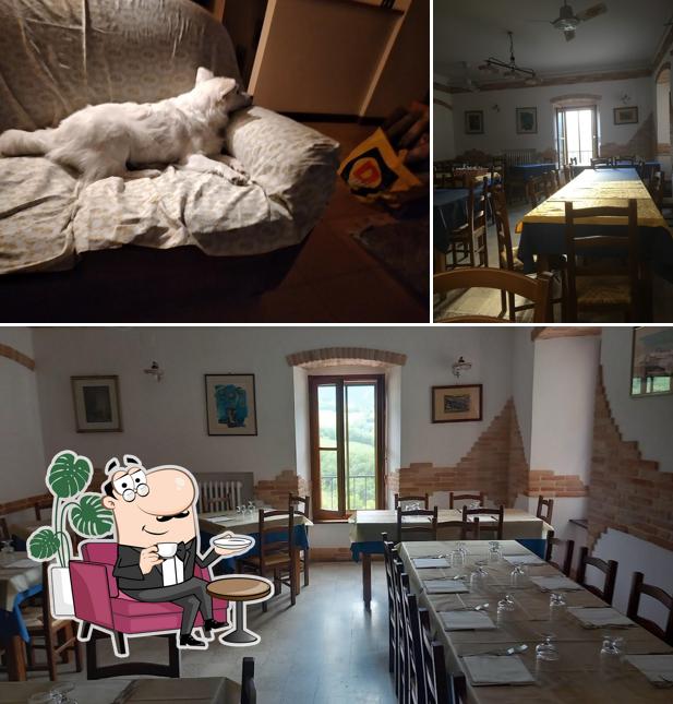 Dai un'occhiata agli interni di Ristorante Fortinese Da Peppa Di Buratti Lucia