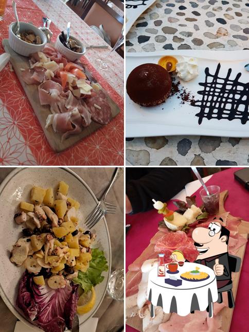 Piatto di formaggi al Ristorante Luna