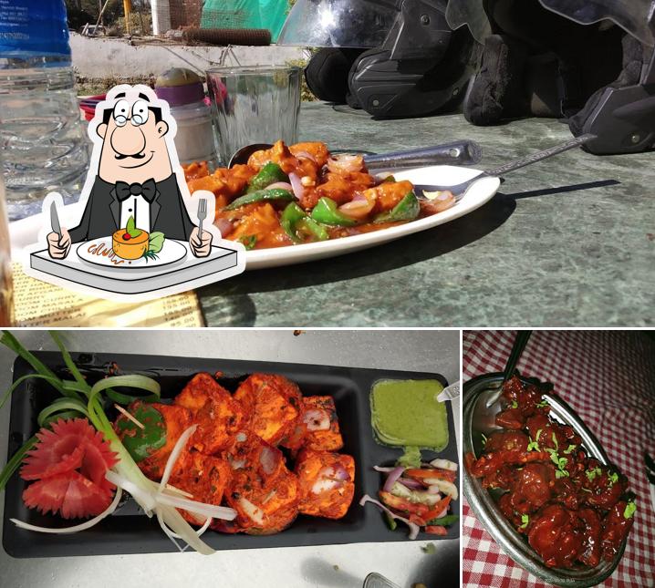Food at Sakshi Dhaba