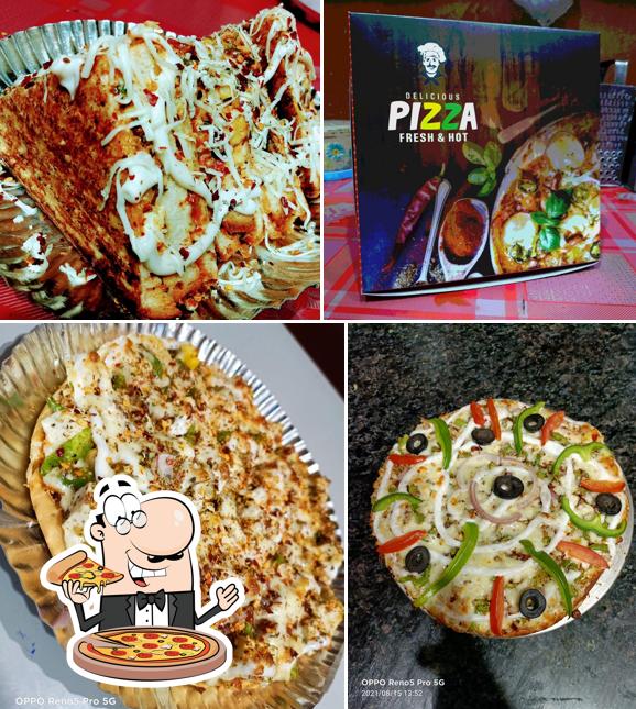 Order various kinds of pizza