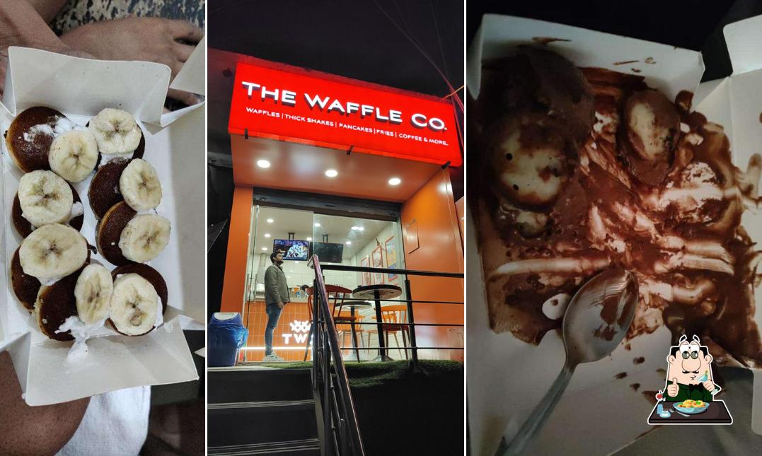 Food at The waffle co