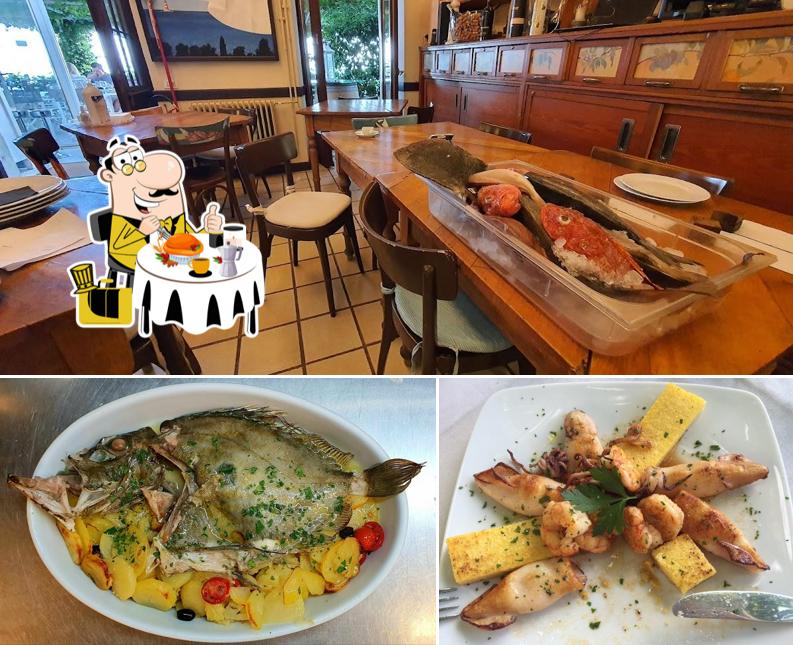 Platti al Trattoria Al Faro