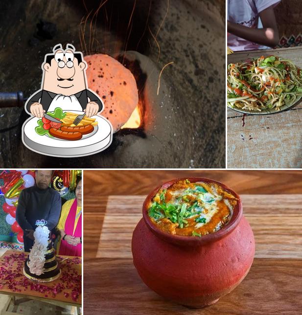 Meals at chowka chulha Restaurant- best restaurant in etawah