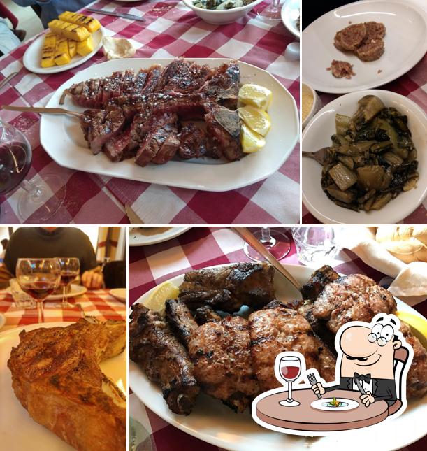 Cibo al Trattoria da Agnese