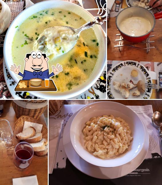 Zuppa di vongole al Au Creux du Feu