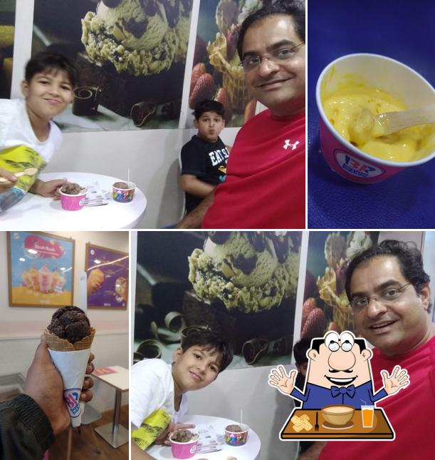 Clam chowder at Baskin Robbins