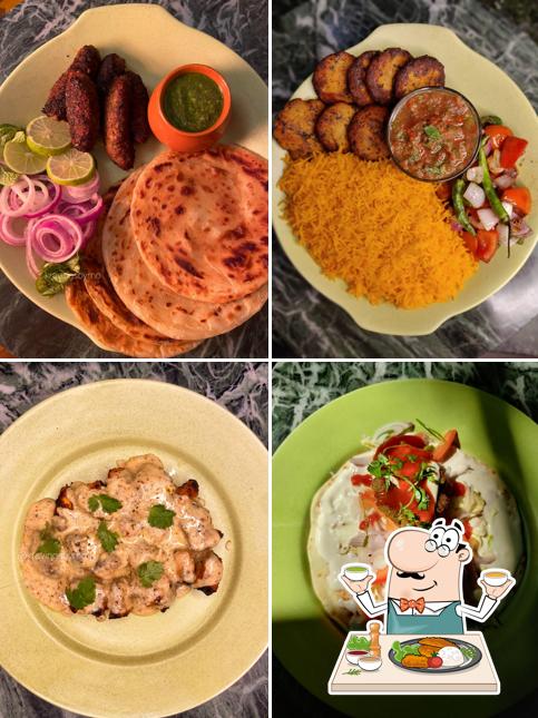 Food at Buraq Restaurant and Cafe
