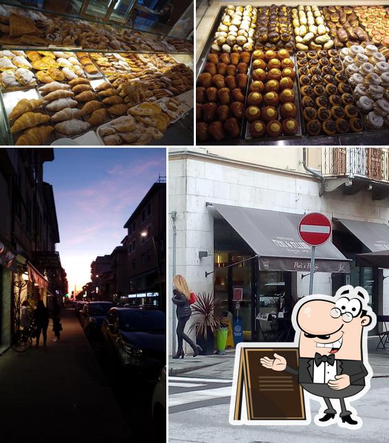 Gli esterni di Pasticceria Pieri e Pezzini