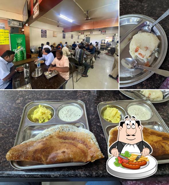 Take a look at the image showing food and interior at Davanagere Benne Dose