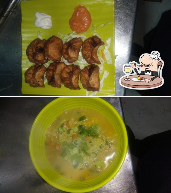 Food at Siliguri waffle zone