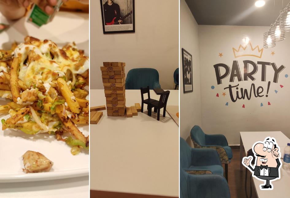 The interior of Goa cafe