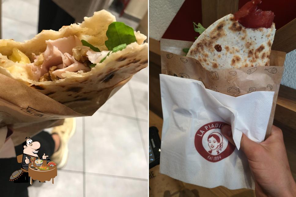 Platti al La Piadineria