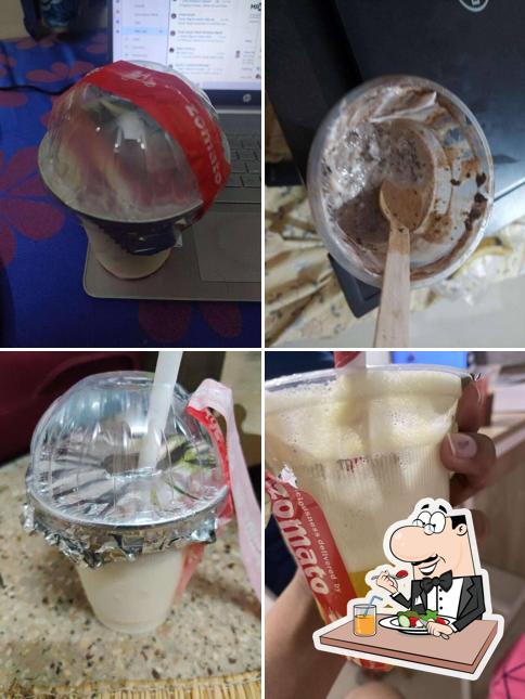 Food at The Lassi Corner