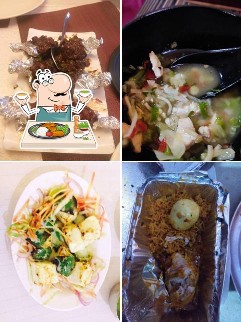 Food at Lazeez Restaurant