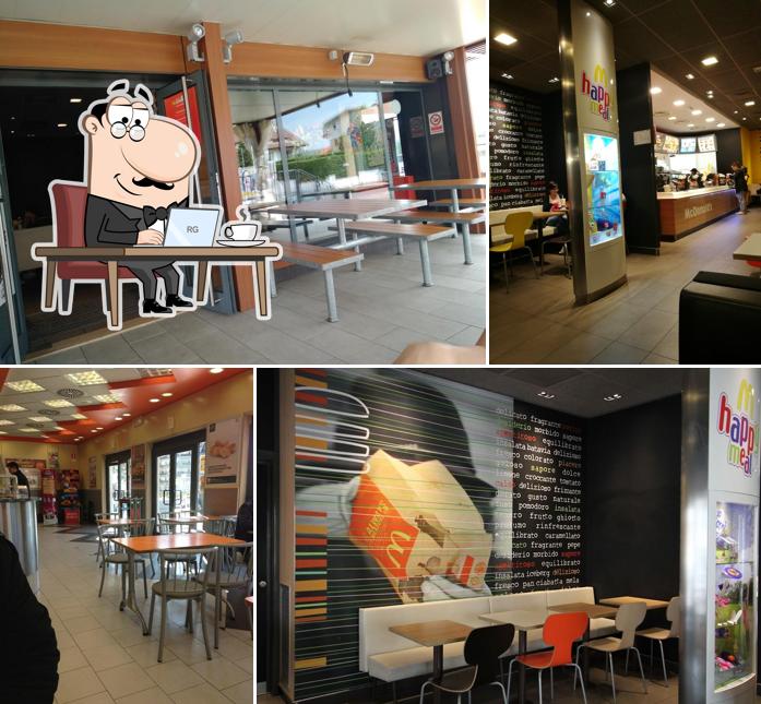 Gli interni di McDonald's Frosinone Centro