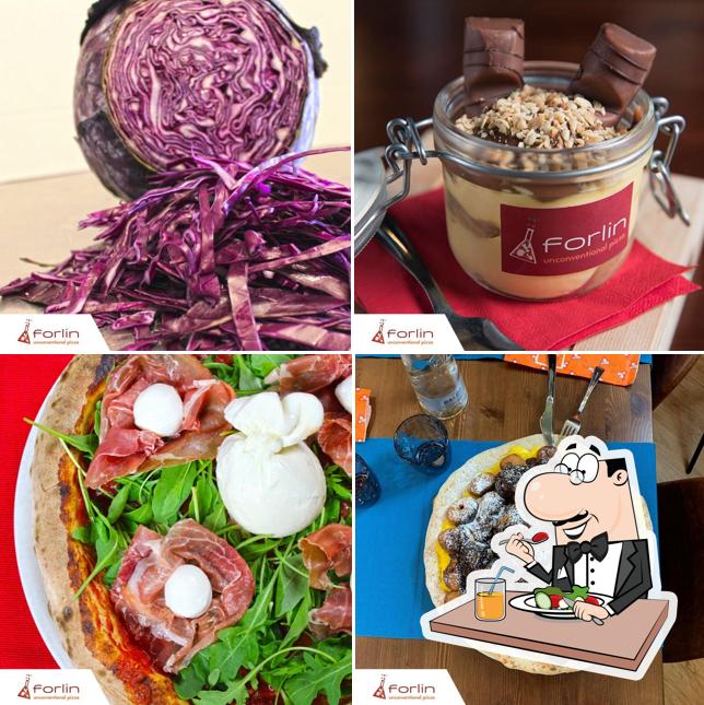 Cibo al Pizzeria Forlin