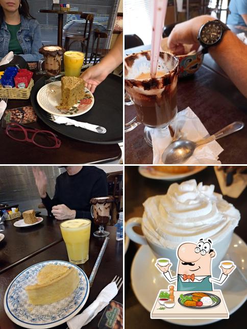 Mousse de chocolate em Café com Pão